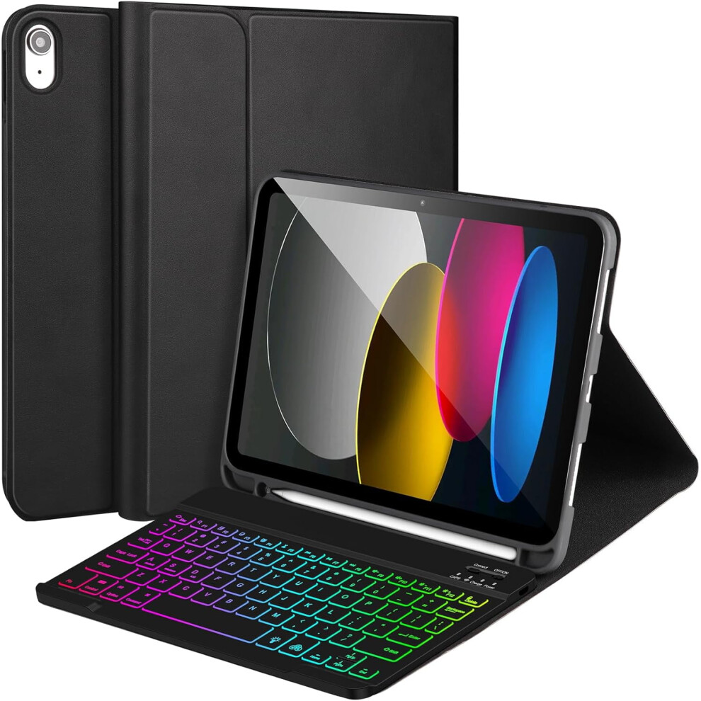 Ipad 10Th Gen Case With Keyboard 2022 10.9 Inch 9336866038286
