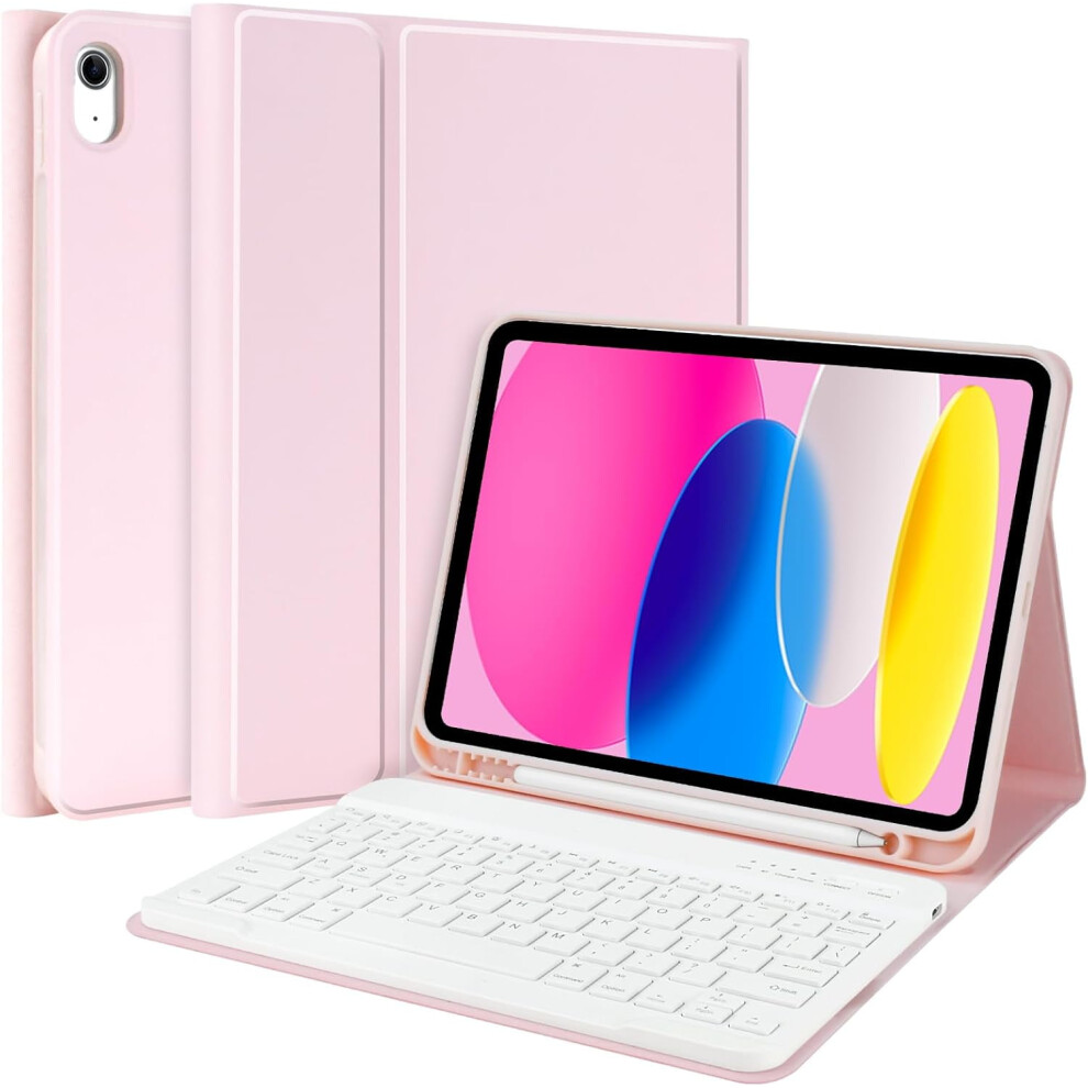Ipad 10Th Gen Case With Keyboard And Pencil Holder 9336866038361