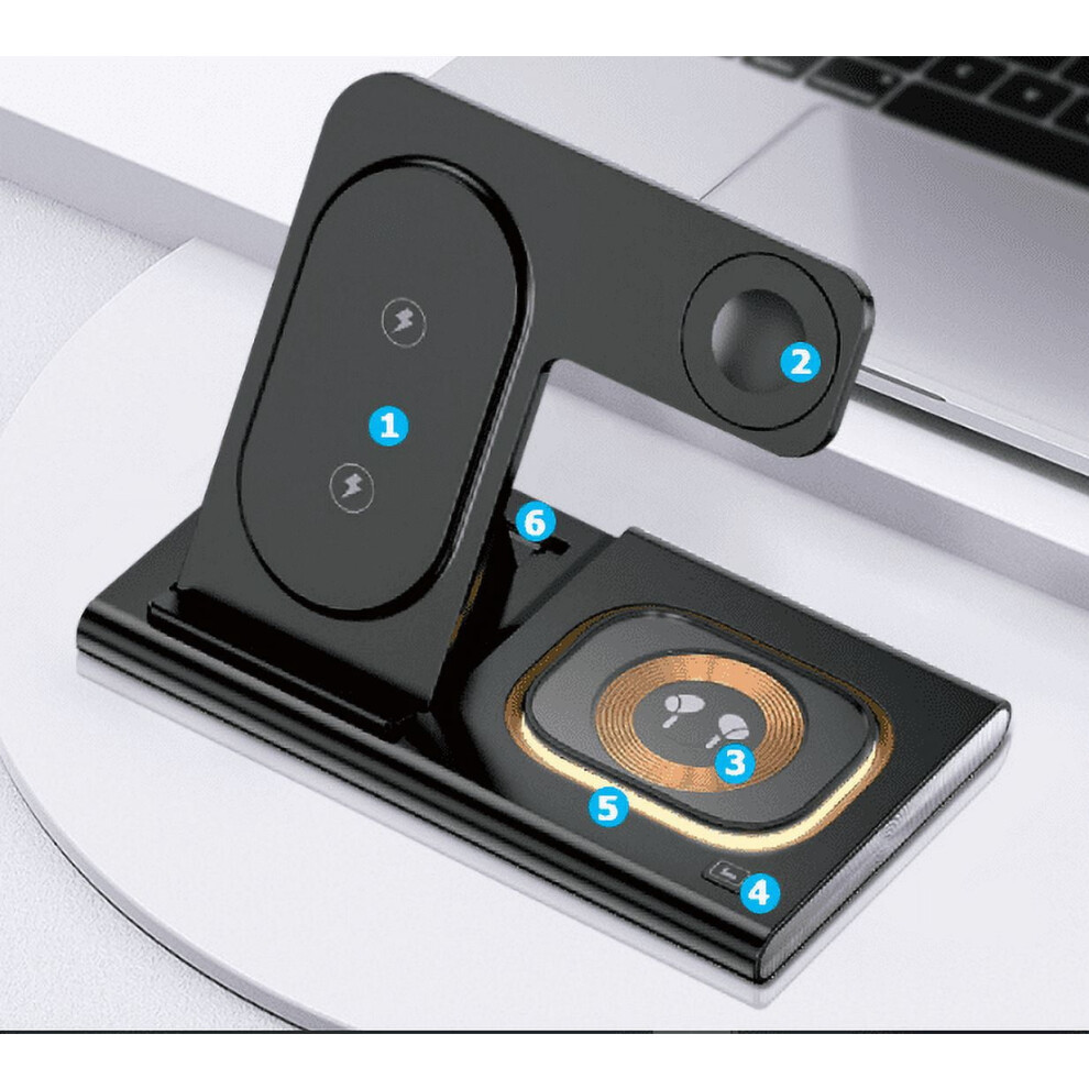 3-In-1 Wireless Charger With Fast Charging 25W 9336866039764