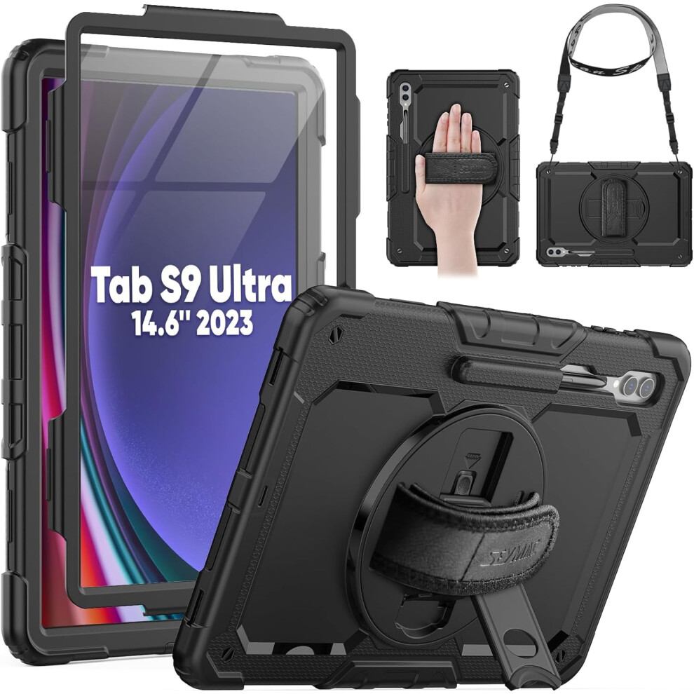 Samsung Galaxy Tab S9/S8 Ultra Case 14.6 Inch Heavy Duty 9336866044140