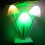 Mini veilleuse LED avec capteur, couleurs romantiques 8