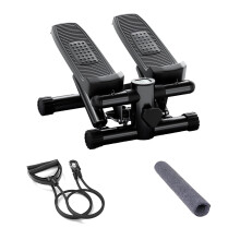 Mini Fitness Stepper with Resistance Bands 11.3x12.6 Inch