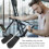 Plastic rowing machine foot pedals non-slip 2 pcs 5
