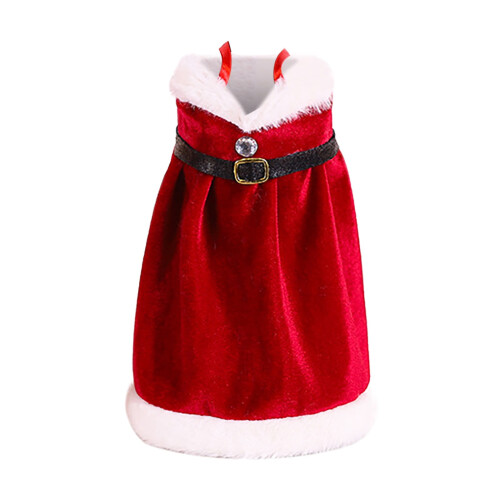 Christmas kitchen table decor plaid set with red bottle and 2