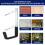 Garage Hooks Heavy Duty for Ladder, Cord, Tools 3