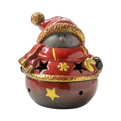 Christmas incense burner ceramic front door decoration 1