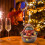 Christmas incense burner ceramic front door decoration 4