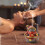 Christmas incense burner ceramic front door decoration 6