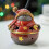 Christmas incense burner ceramic front door decoration 1
