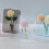 Fankiway acrylic vase for dining table centerpiece, clear, 5