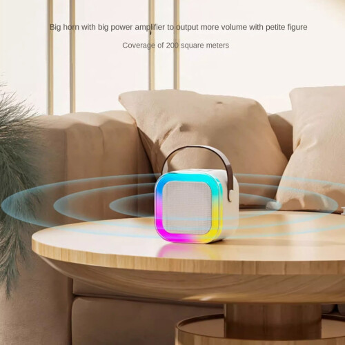 Bluetooth Speaker with Microphone for Outdoor Streaming and 2