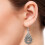 Halloween-Ohrschmuck: Metallanhänger für Damen 2