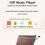 WIFI 5.0 Polegadas IPS HD Vídeo MP5 MP4 Reprodutor de Música Digital  Metal Tela Sensível Ao Toque MP3 5