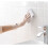 Translucent Rubber Dishwashing Gloves with Extra-Long Cuff, 3
