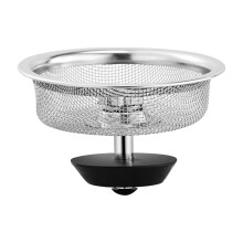 Stainless Steel Kitchen Sink Strainer 1PCS