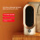 Ceramic Space Heater 800W/500W with Temperature Control 5