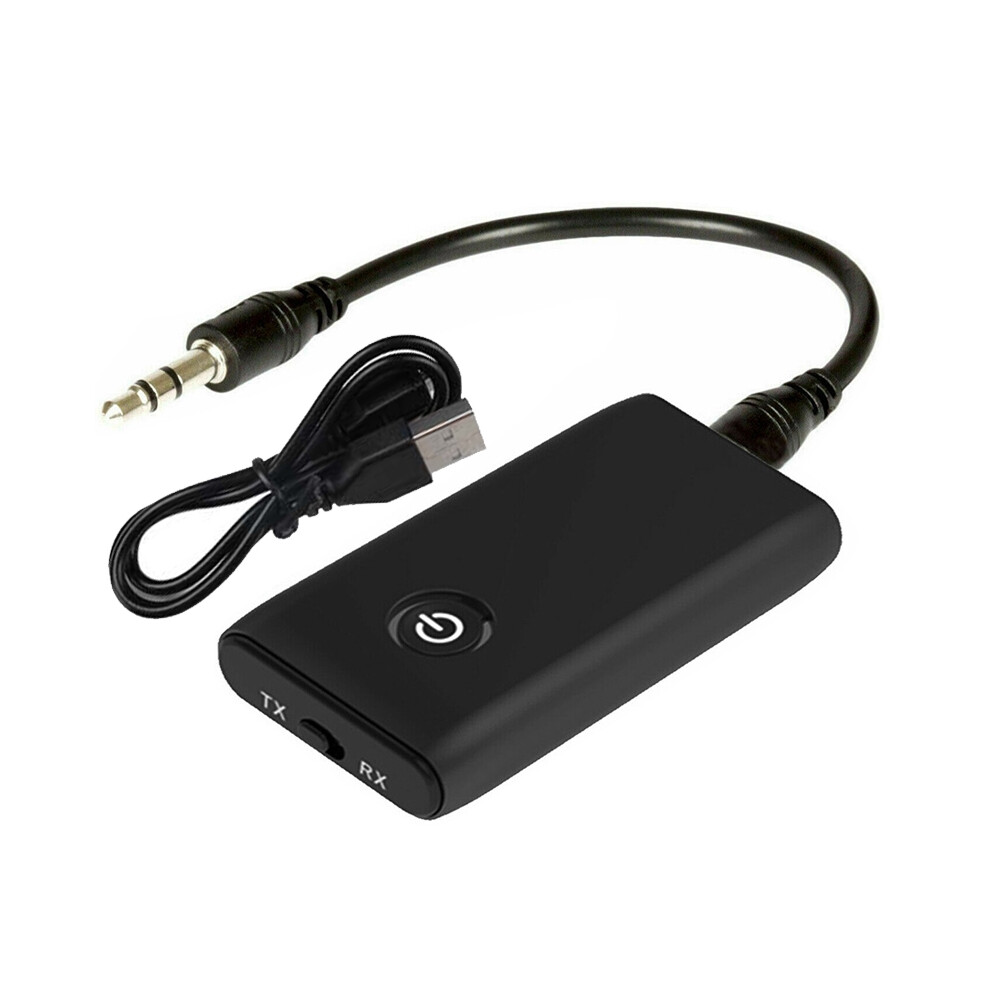 5.0 Transmitter Receiver 2-In-1 Wireless 3.5Mm Audio Adapter Rx/Tx For Pc Tv Headphones Home Sound 4711356408476