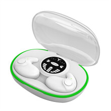 -Hoofdtelefoon, Slaap, Draadloze Oordopjes, TWS, Verborgen Oordopjes, IPX5-Waterdicht, Ruisonderdrukking, Sportheadset B