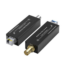 Conversor de Fibra HD-SDI 1080p 30Hz SDI sobre Extensor de Fibra Óptica Transceptor Óptico de Vídeo de Nível de Transmissão 20