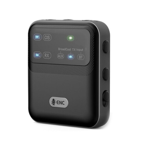 5.4 Audio Receiver ENC Wireless Broadcast Adapter One with Multiple Audio System for Church Tour Guide