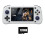 Console de Videogame Portátil Retrô G28 128 GB, Mais de 20.000 Jogos, Tela de 4,3 Polegadas, Linux Pocket Player para PSP/PS1/N64 Simulator B 1