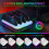 For  Charging Dock for   2 LED Indicator 4-Controller Charger Station with Charging Cable White 3