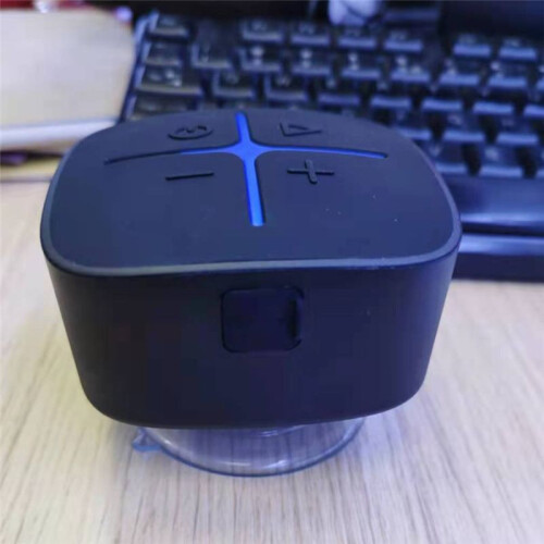 Draagbare, Waterdichte -Doucheluidspreker met Zuignap, 3D Surround Sound, Compacte Badkamerluidspreker 2