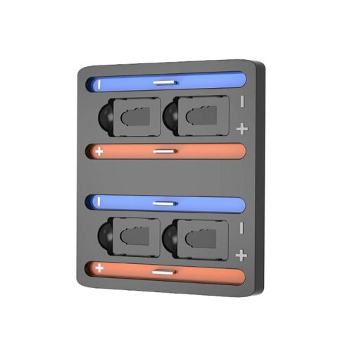 Docking Station for   2 Charges 4  Controllers Includes 4 Game Card Slots Enhanced Gaming Accessory 1