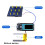 AB02 Dev-Board IOT LoRaWAN 0,96 Polegadas OLED ASR6502 SX1262 LoRa Node com Antena Chicote para Plataforma para  Cloud 868 MHz 2