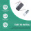 Ceiling Fan Remote Control Kit 50W 6-Speed Timing Function Replacement Remote for  Ceiling Fans & Lights 5