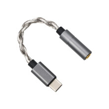 Kopfhöreradapter Typ C auf 3,5 mm, CX31993, 32 Bit, 384 KHz, Audio-Dekodierkabel, DAC-Verstärkeradapter