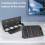 Wall Mount Charger Dock for  2 for  Controller Charging Station with 4Game Card Slots  to 4 Controllers 5