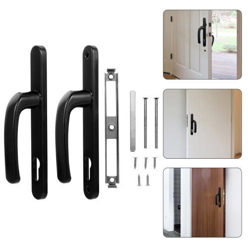 Entry Door Handle Pair for Left or Right Hand Indoor Lever 1