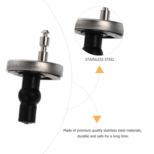 Toilet Hinge Repair Kit Black Universal 2 pcs 1