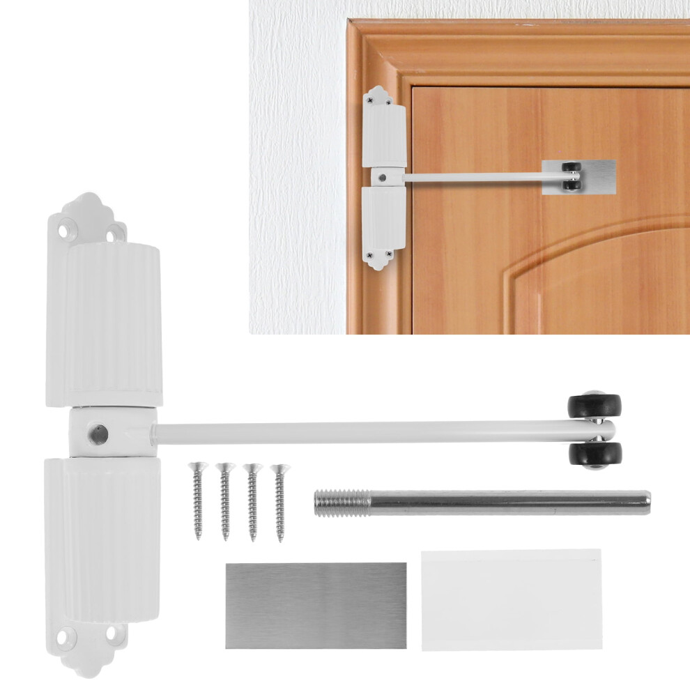 Double Spring Door Closer Aluminum Alloy Quiet Tension 1 9178400464058