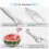 Watermelon Slicer Fork 3-Pack Stainless Steel 2