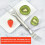 Stainless Steel Foldable Watermelon Cutter 1pc 8