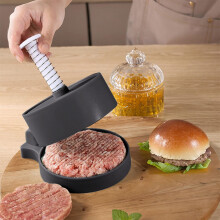 Molde antiadherente ajustable para prensa de hamburguesas de 12 cm.