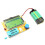 328 Graphical Transistor Tester, NPN PNP Diode Triode Capacitor ESR MOSFET Resistance Sense LCD Display Checker 5