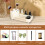 Drehbarer Make-up-Organizer mit Fächern und Pinselhalter 5