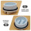 Tappi per piscine esterne 5,5x5,5x3,5 cm 3 pezzi 7
