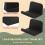 2Pcs Wall Mount Bracket Multifunction Game Wireless Controller Gamepad Handle for  PS4//X-BOX 5