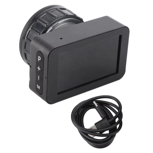 4K Electronic Eyepiece Telescope Accessory High-Resolution Color Display Screen for 22mm-46mm Optical Telescopes