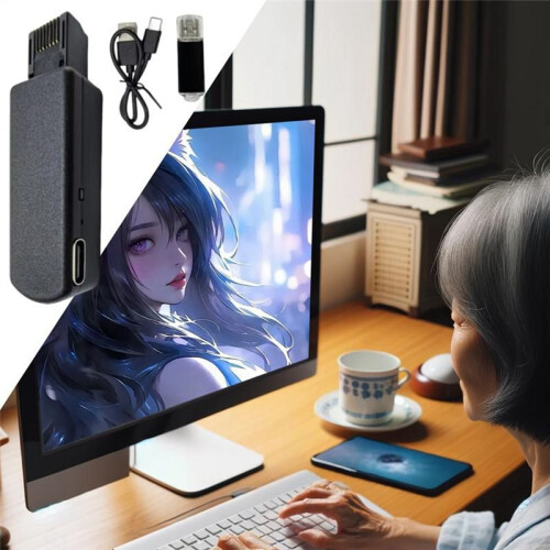 One-Key JB Tool Mod Kit USB Dongle JB USB Adapter with Ethernet Type-C Cable for PS4 FW 9.0 11.0 System 2