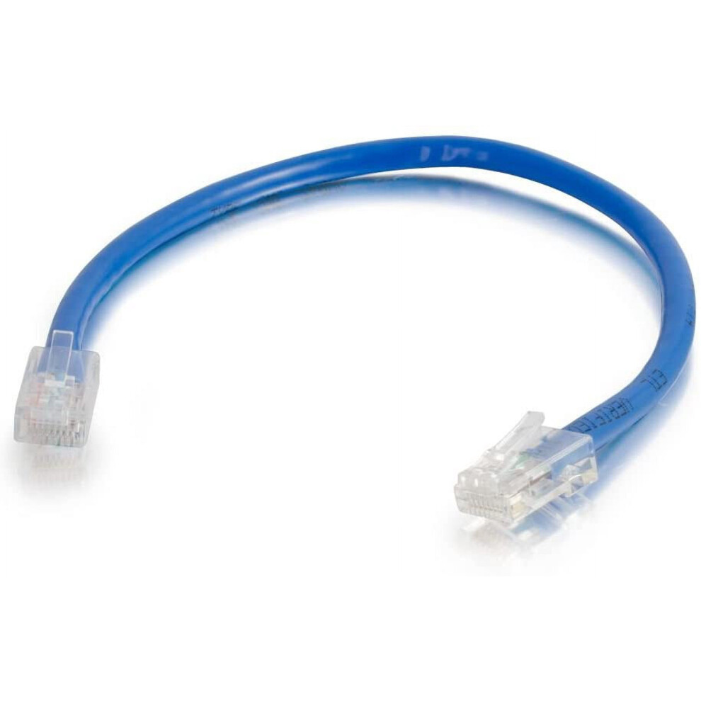 Cat5e Ethernet Patch Cable 10 Feet Blue 9336866024418