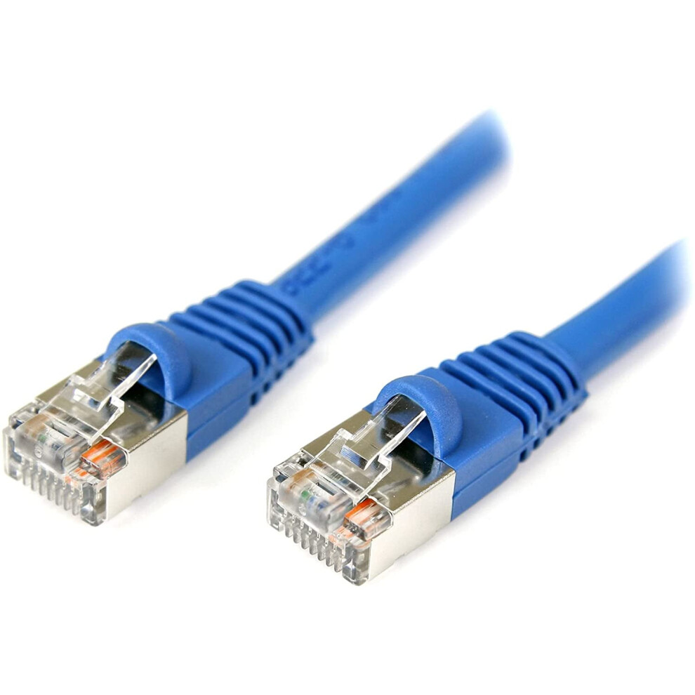 Cat5e Ethernet Cable Shielded 6 Ft Blue 9336866024616