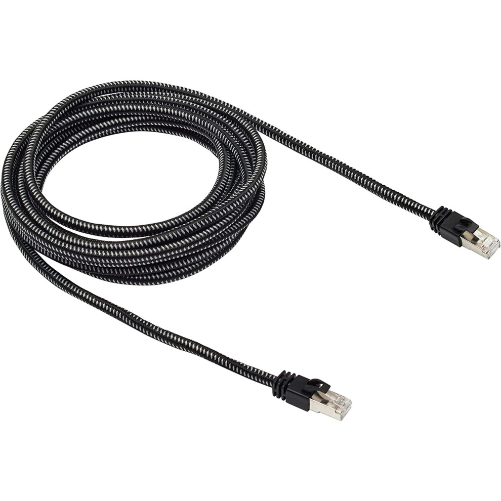 Rj45 Cat-7 Ethernet Cable Braided 15 Feet 9336866024852