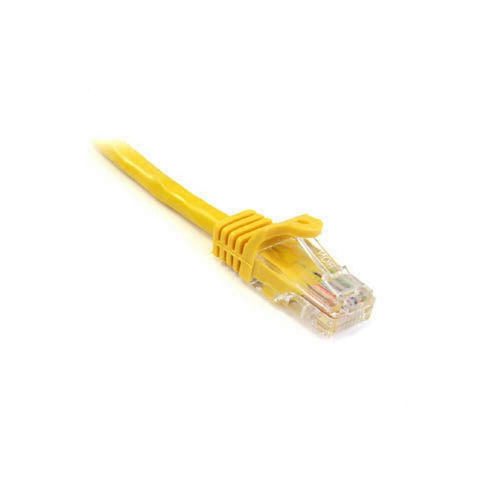 Cat5e Patch Cord 10 Ft Snagless Boot Yellow 9336866025835