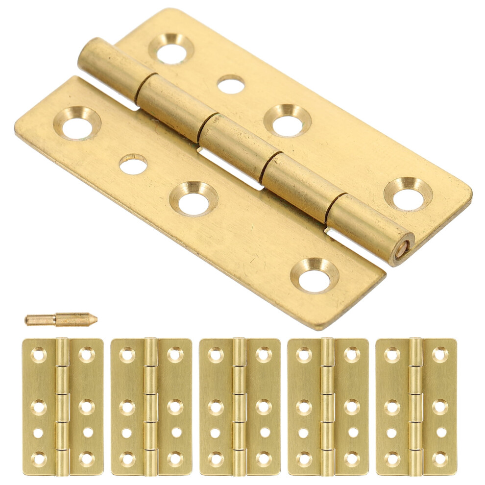 Copper Small Hinges For Crafts And Jewelry Boxes 6 Pcs 9178400462078