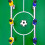 Tabletop Soccer Ball Desktop Accessory Small 2.5-inch 3